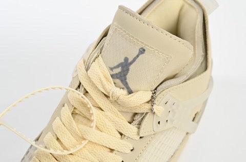 Jordan 4 Retro Off-white Sail