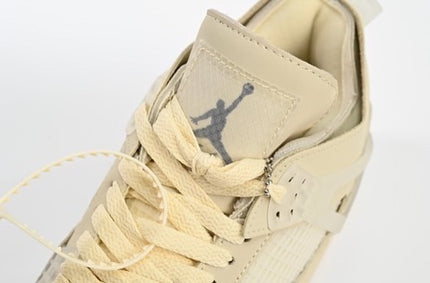 Jordan 4 Retro Off-white Sail