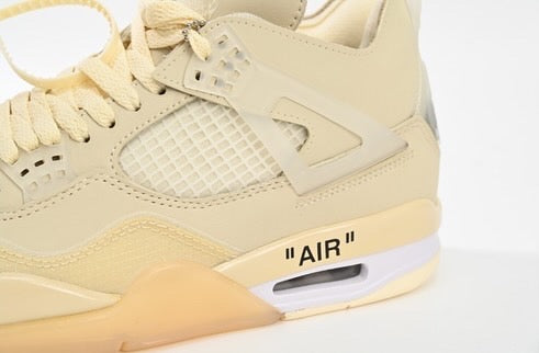 Jordan 4 Retro Off-white Sail