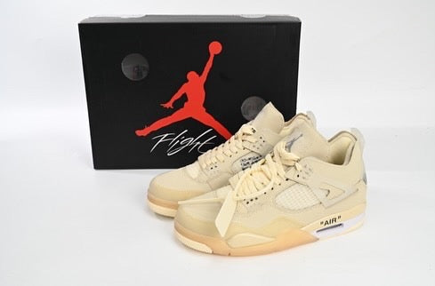 Jordan 4 Retro Off-white Sail