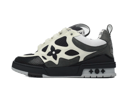 LV Black Sneakers 'black and white'