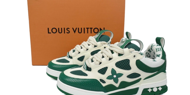 LV Sneakers 'green and white'