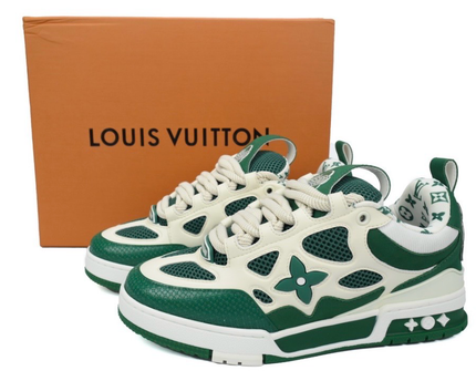 LV Sneakers 'green and white'