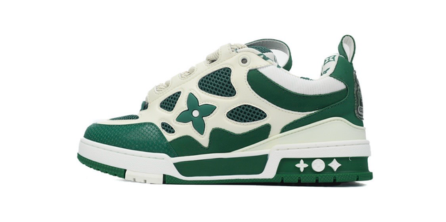 LV Sneakers 'green and white'