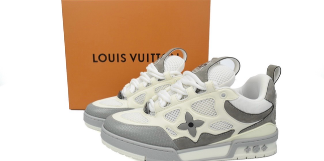 LV Sneakers 'grey and white