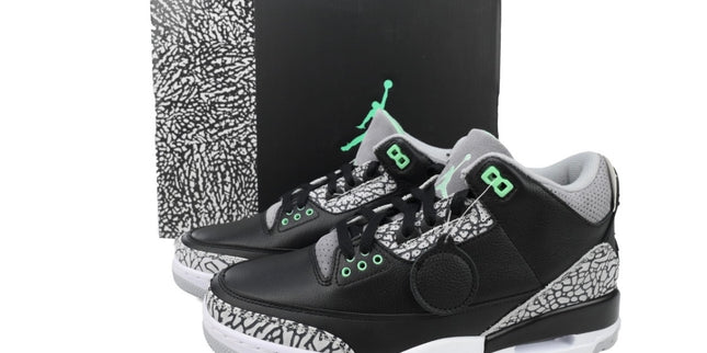 Jordan 3 Retro Green Glow