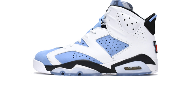 Jordan 6 Retro UNC White