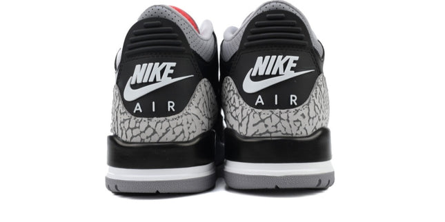 JORDAN 3 RETRO OG 'BLACK CEMENT' 2018