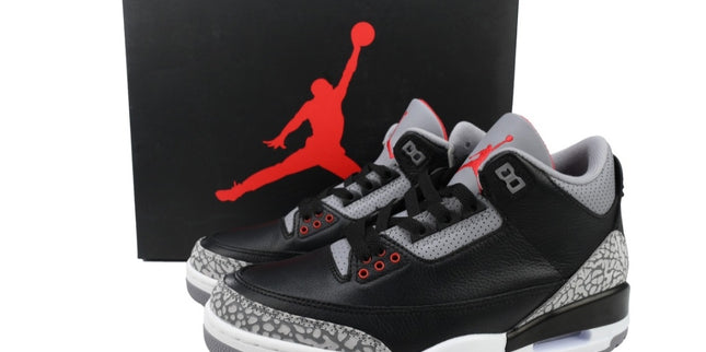 JORDAN 3 RETRO OG 'BLACK CEMENT' 2018