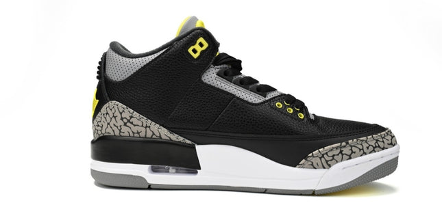 Jordan 3 Retro Oregon Ducks Pit Crew Black