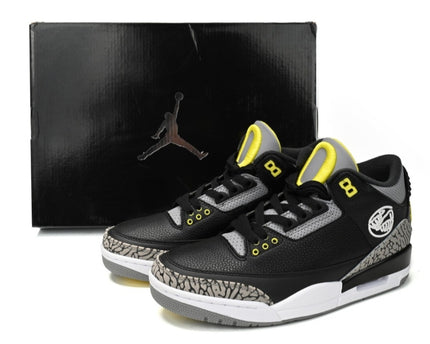 Jordan 3 Retro Oregon Ducks Pit Crew Black