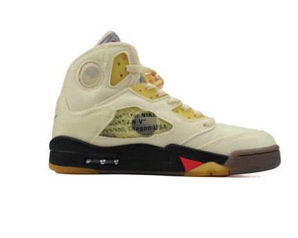 Off-White x Air Jordan 5 SP 'Sail'