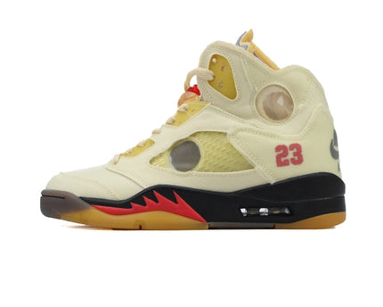 Off-White x Air Jordan 5 SP 'Sail'