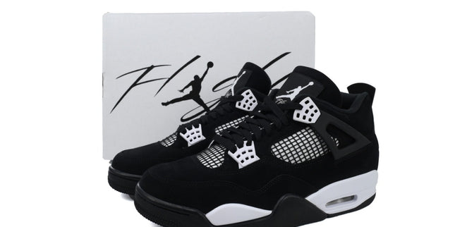 Jordan 4 Retro white thunder