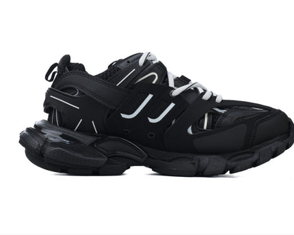 Balenciaga track black and white No LED