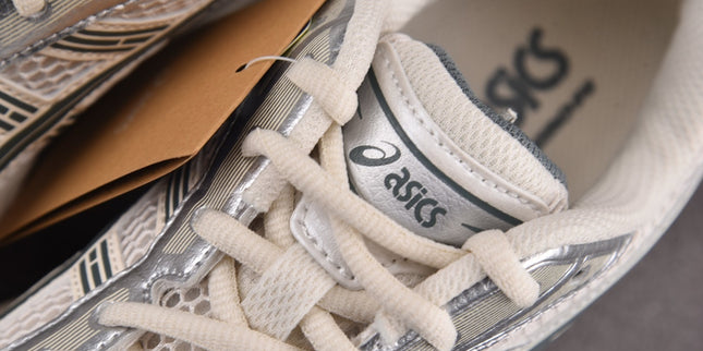 ASICS GEL-Kinsei White Gold Athletic Running Shoes