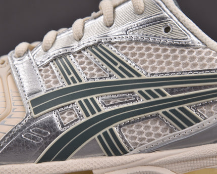 ASICS GEL-Kinsei White Gold Athletic Running Shoes