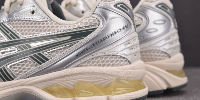 ASICS GEL-Kinsei White Gold Athletic Running Shoes