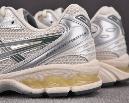 ASICS GEL-Kinsei White Gold Athletic Running Shoes