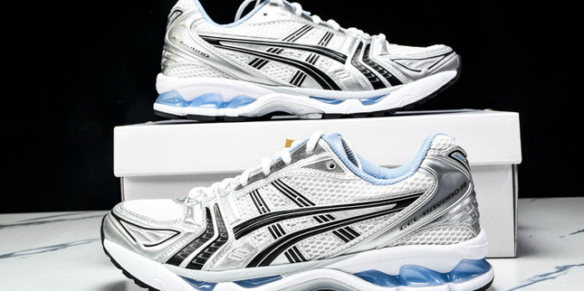 ASICS GEL-Cumulus Silver Blue Athletic Running Shoes