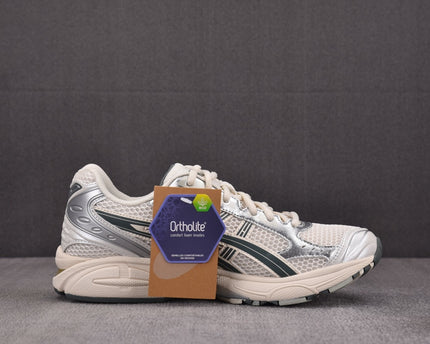 ASICS GEL-Kinsei White Gold Athletic Running Shoes